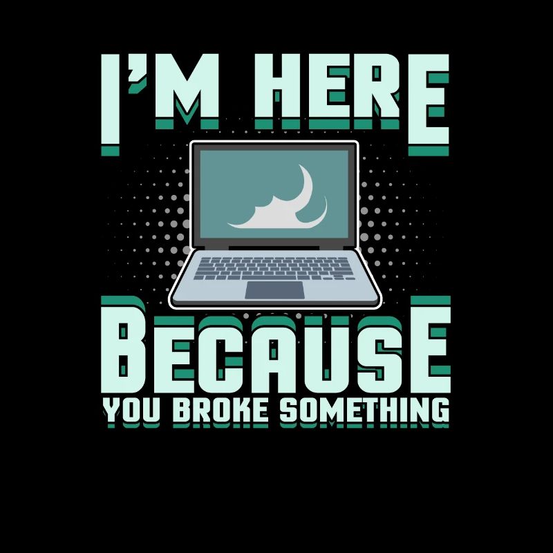 Tech support Computerproblem Bug Informatiker