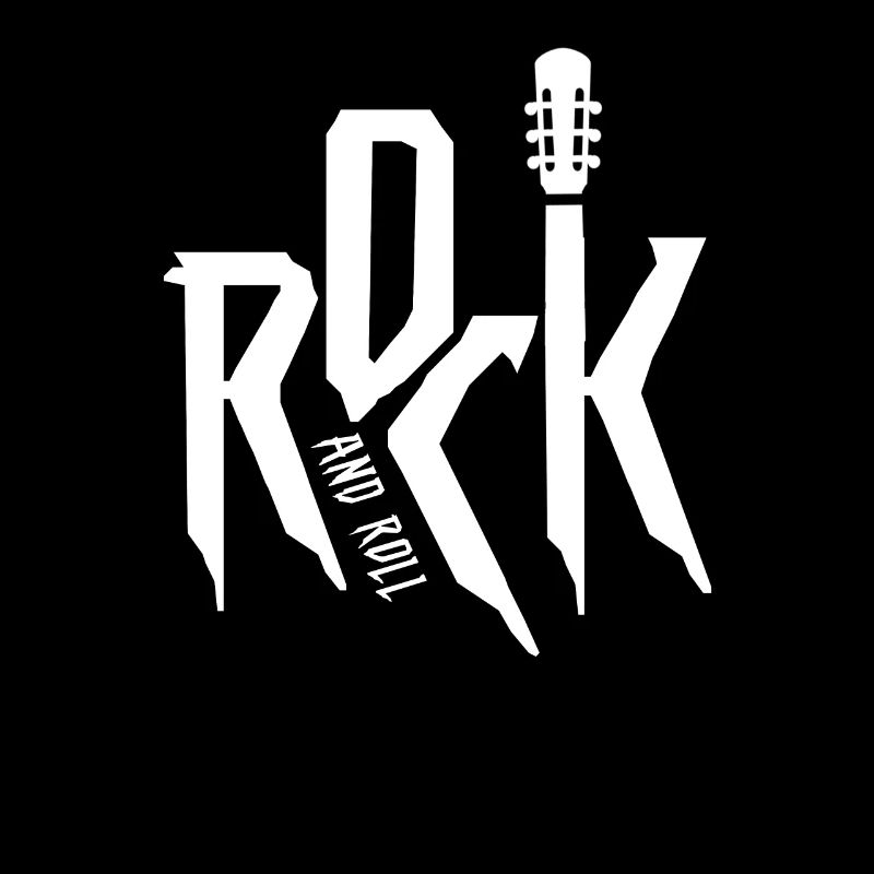 Rockband Rock and Roll Gitarrist