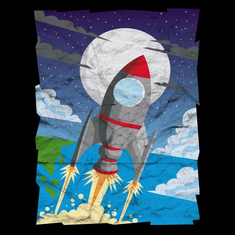 Rocket Rocket Space Astronaut Gift
