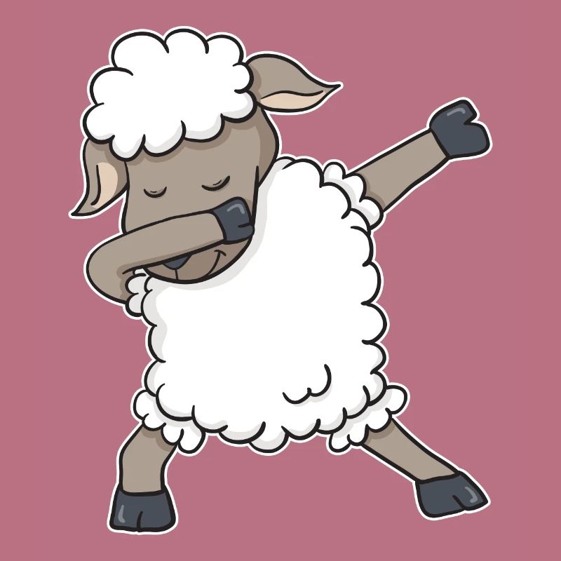 Sheep Sheep Dabbing Dabbin Dab Gift