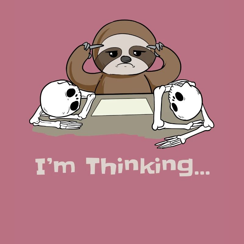 Sloth Idea Slow Thinking Superior Gift