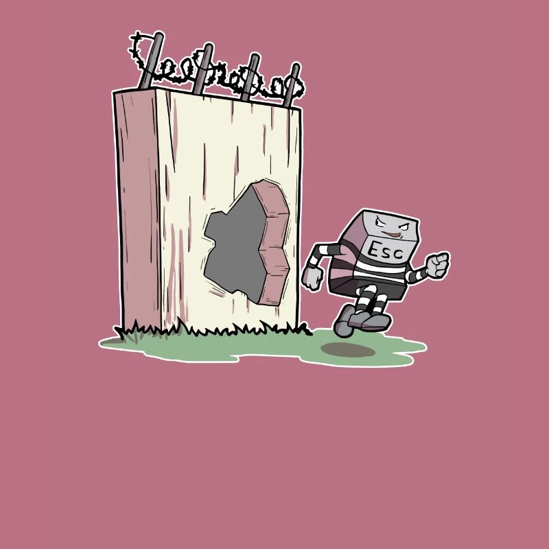 Escape Key Escape - The Escape Key Admin IT Nerd