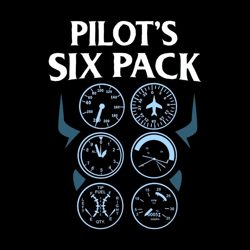 Six-pack airline pilot pilot pilot gift