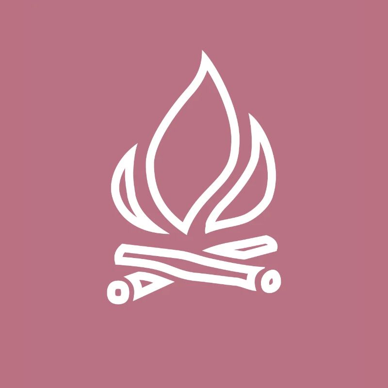 fire campfire symbol icon flame burn