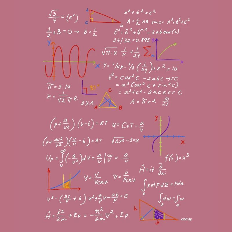 Formule de professeur de maths math physique