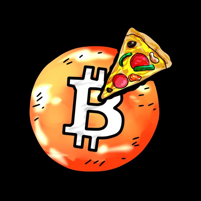 bitcoin pizza BTC crypto currency blockchain