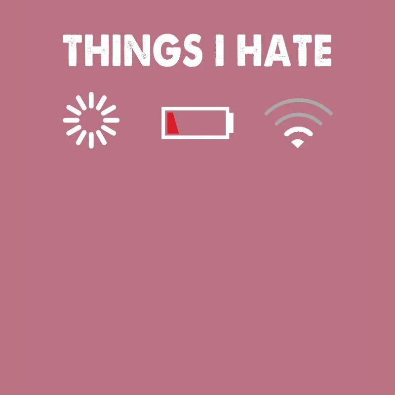 Things I Hate TShirt Programmer Gamer
