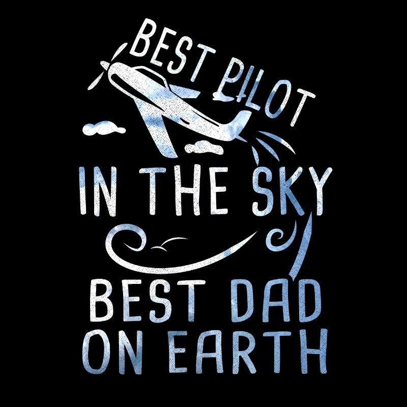 Pilot dad father's day gift plane aviation