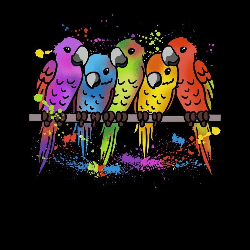Bird Birds Budgie Budgies Gift