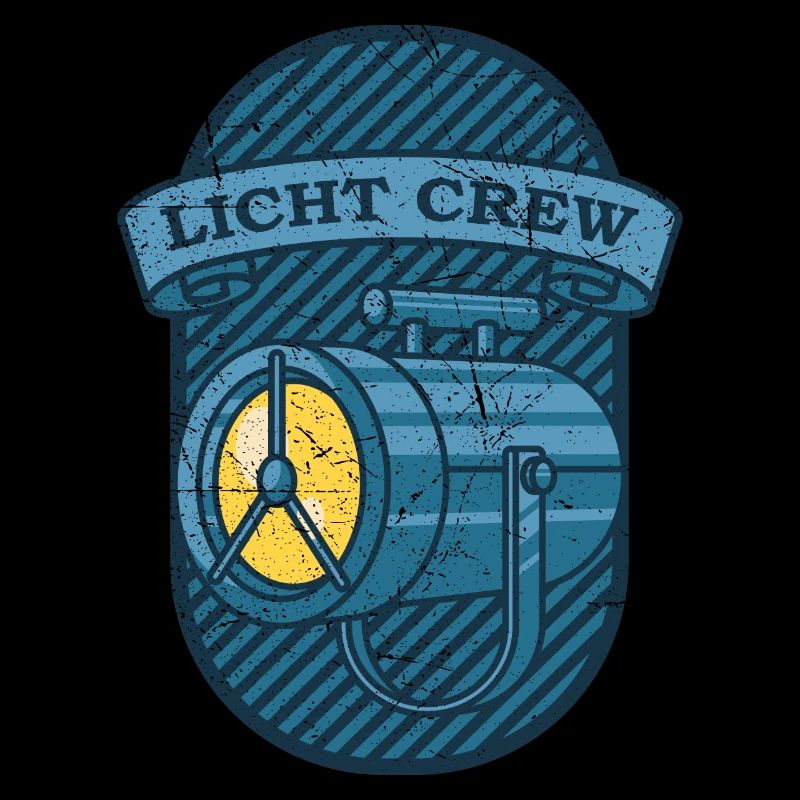 LIGHT CREW Cadeau de technicien en éclairage rétro