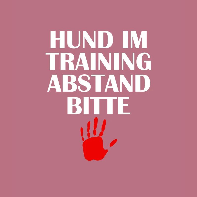 HUND IM TRAINING ABSTAND BITTE