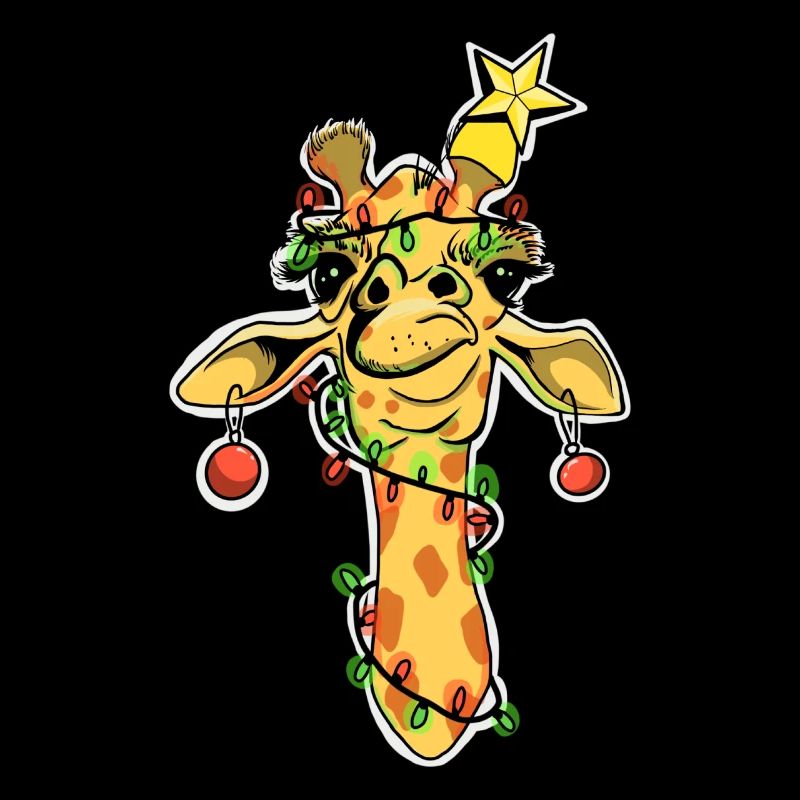 Weihnachtsgiraffe Weihanchtsbaum Schmuck Giraffe