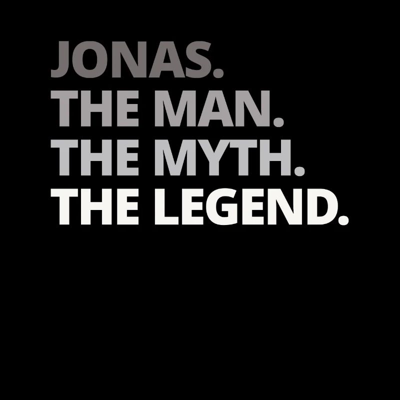 Jonas Name Sort Cadeau
