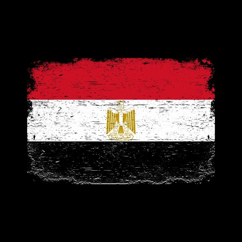DRAPEAU EGYPTIEN Egypte drapeau cadeau égyptien