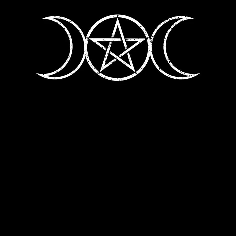 Triple moon triple goddess witchcraft wiccan witch