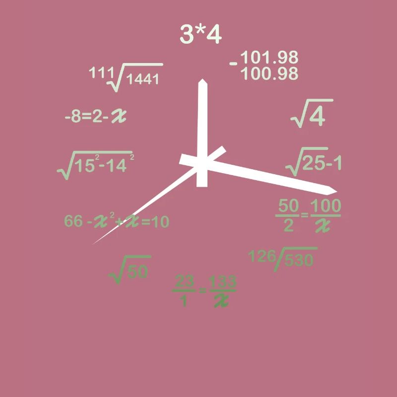 Mathematics Watch Math Break Arithmetic Gift
