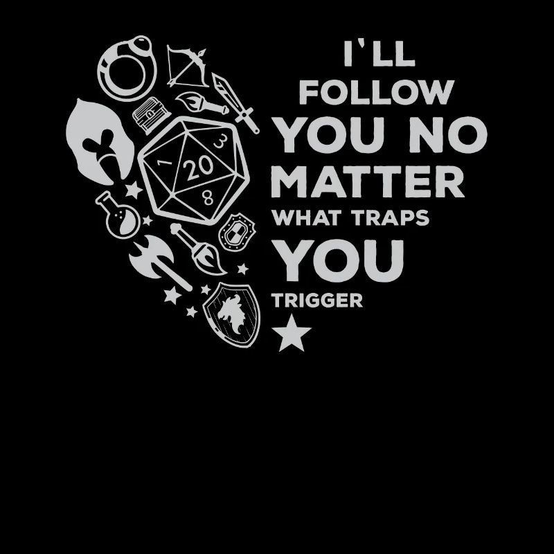 RPG Rollenspiel Geschenk Valentinstag D20 Herz