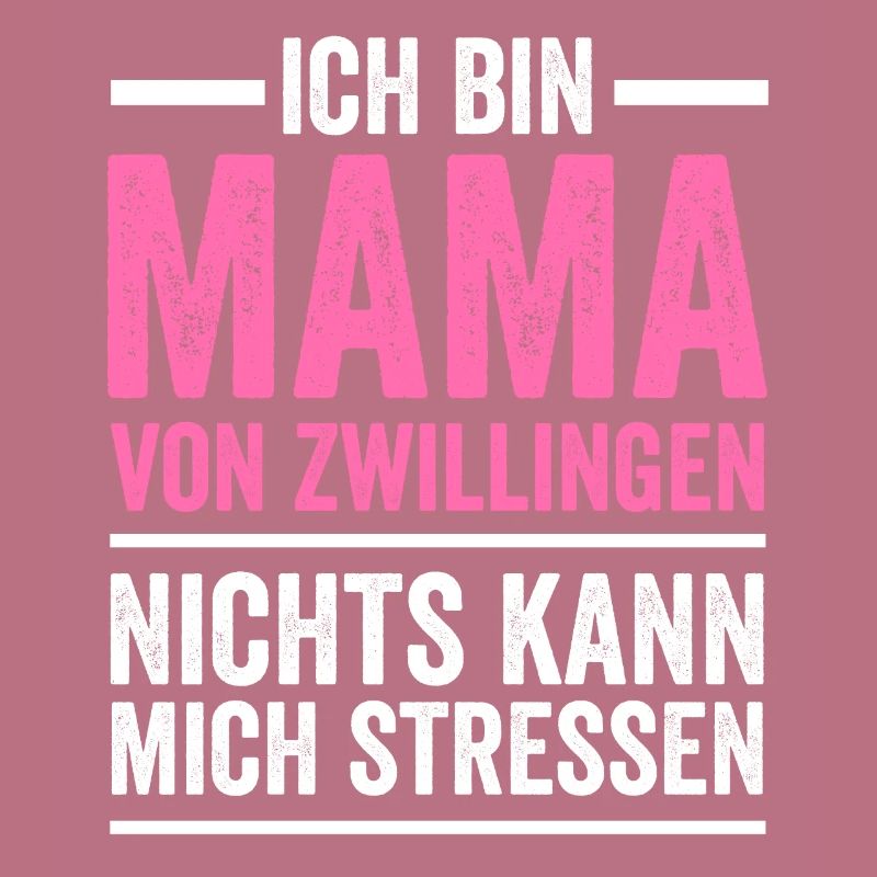 Zwillinge Mutter Mama Muttertag