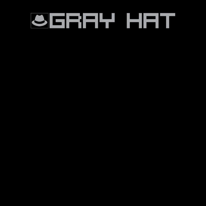 Type de pirate chapeau gris