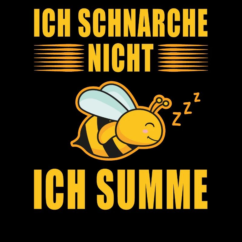 Bee bees sleep i don't snore i sum