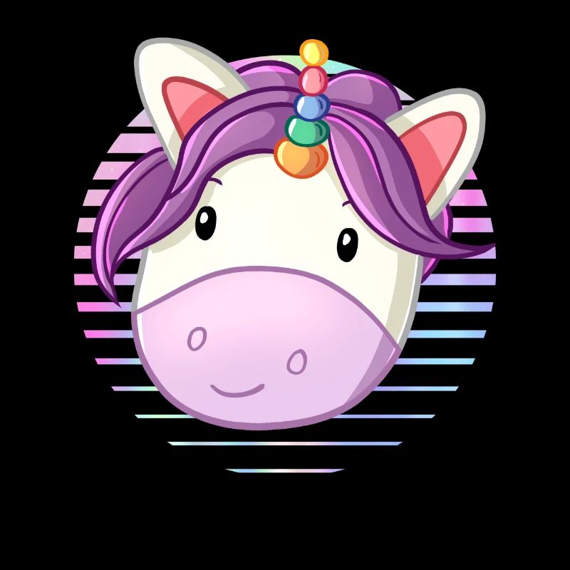 Süßes Einhorn-Bild