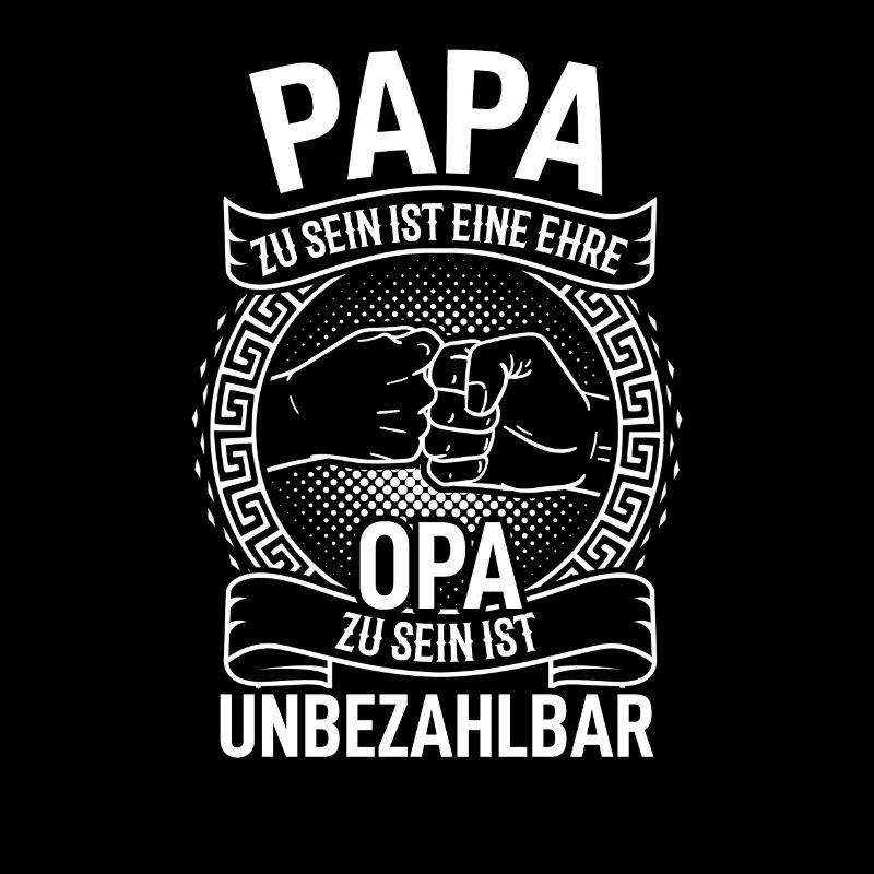Vatertag Opa Mann Spruch Großeltern Geschenk 2020
