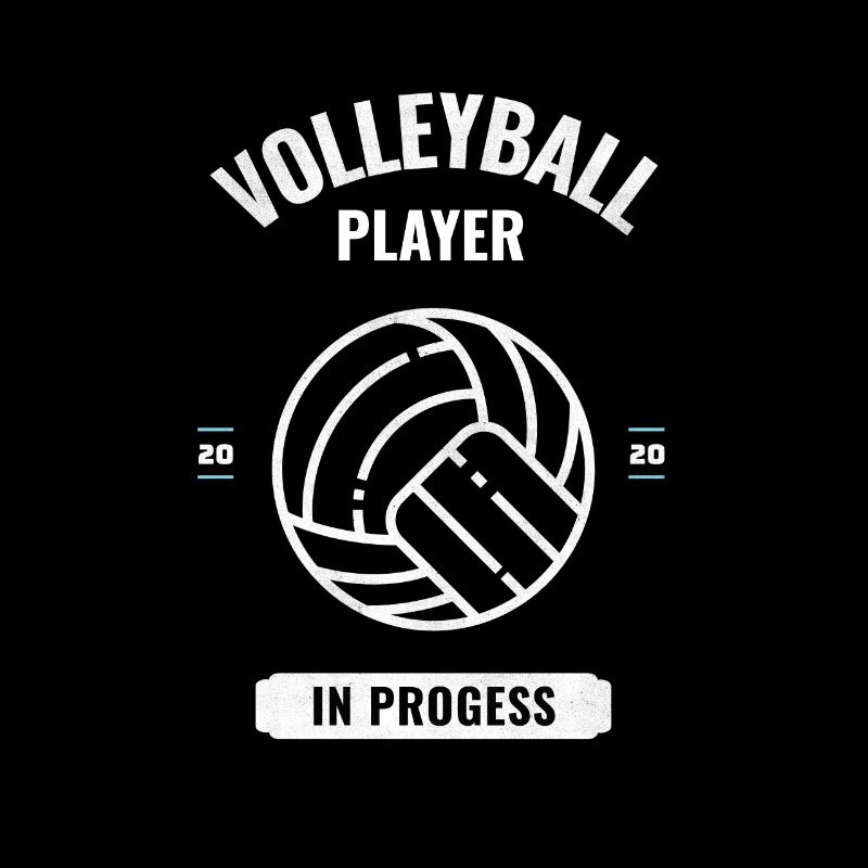 Volleyball player in Progress