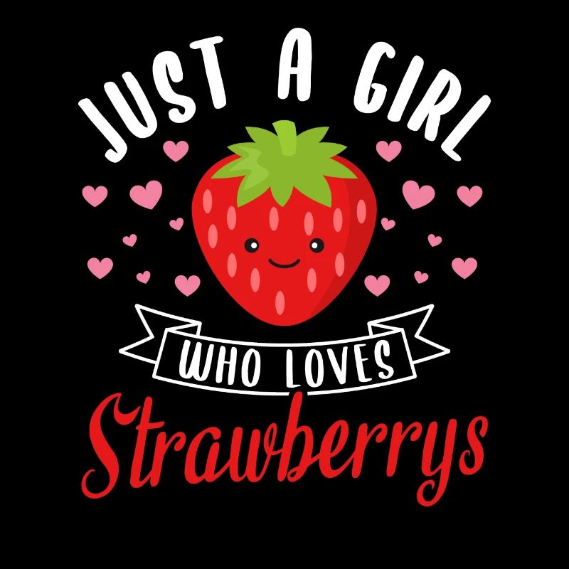 Erdbeeren Mädchen Damen