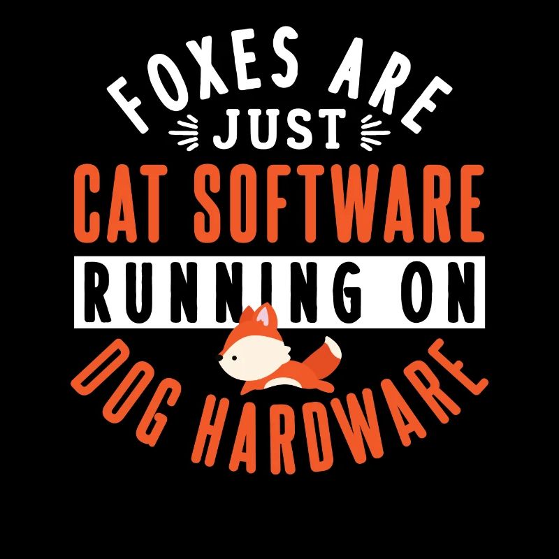 Fuchs Informatiker Nerd Geschenk