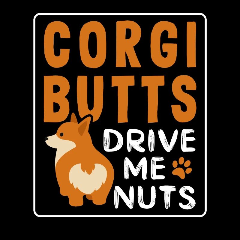 Corgi Hintern Geschenk