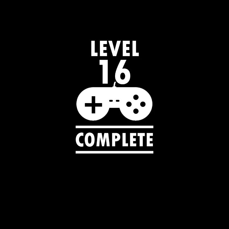 Level 16 Complete 16th Birthday Gift Idea