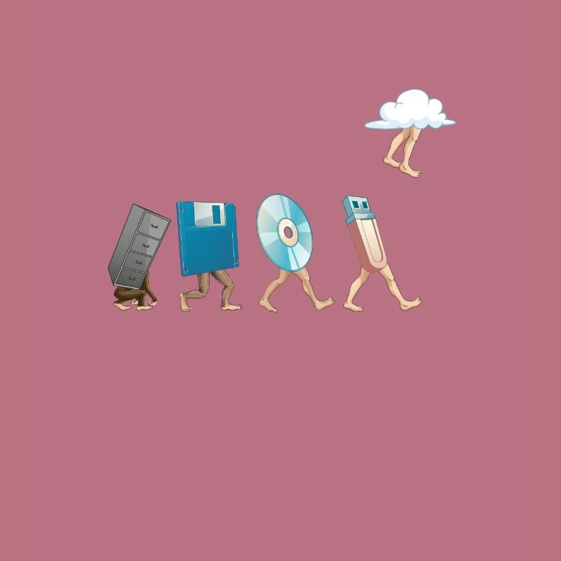 Computer engineering software floppy disk USB cloud