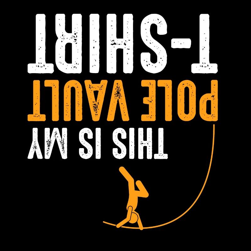 Stabhochsprung Spruch Leichtathletik Athlet