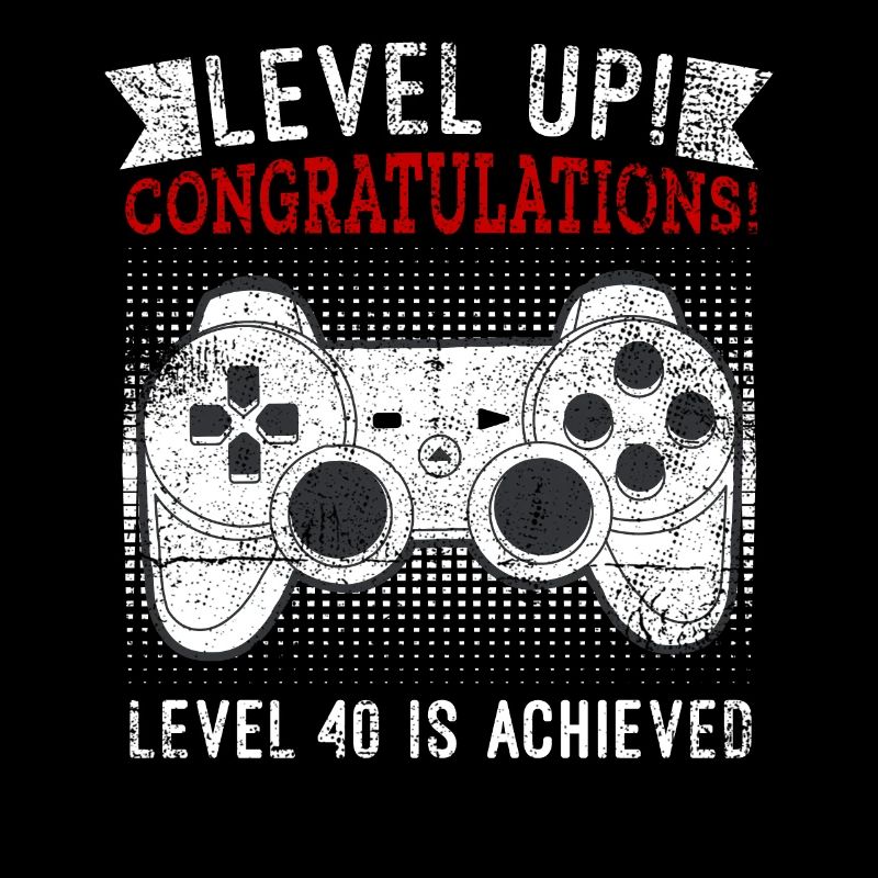 40 Anniversaire Level Up 40 Console de jeu