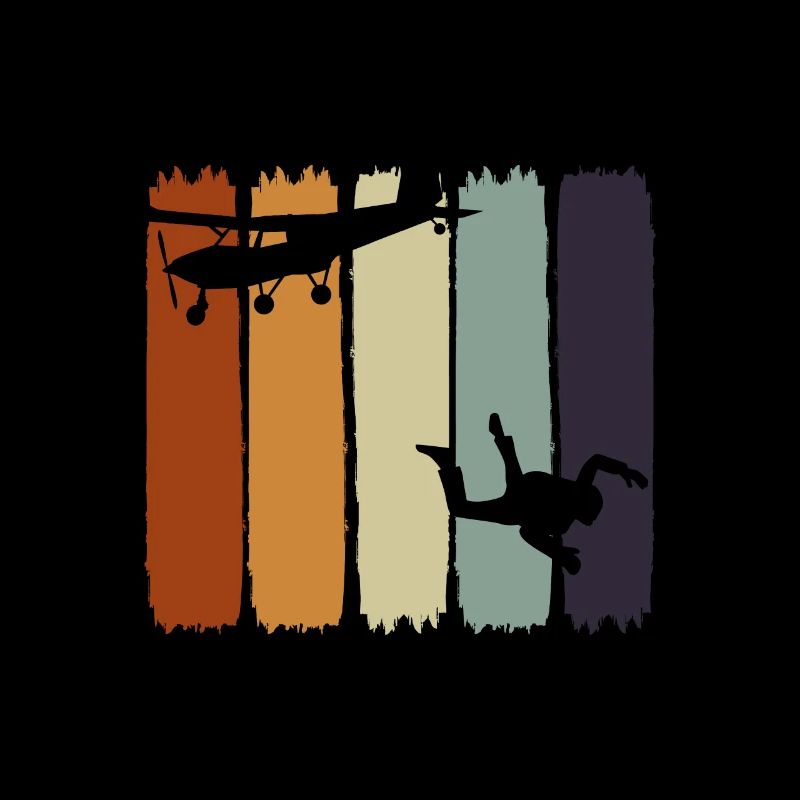 Fallschirmspringen Skydiving Geschenk Basejumping
