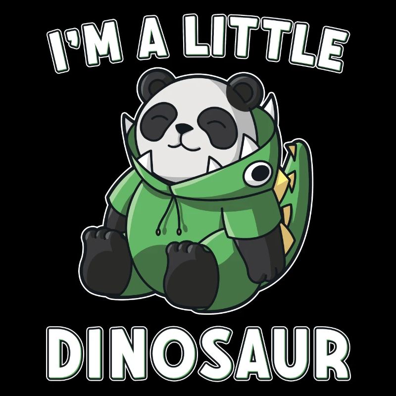Dinosaurier kleiner Dino Panda