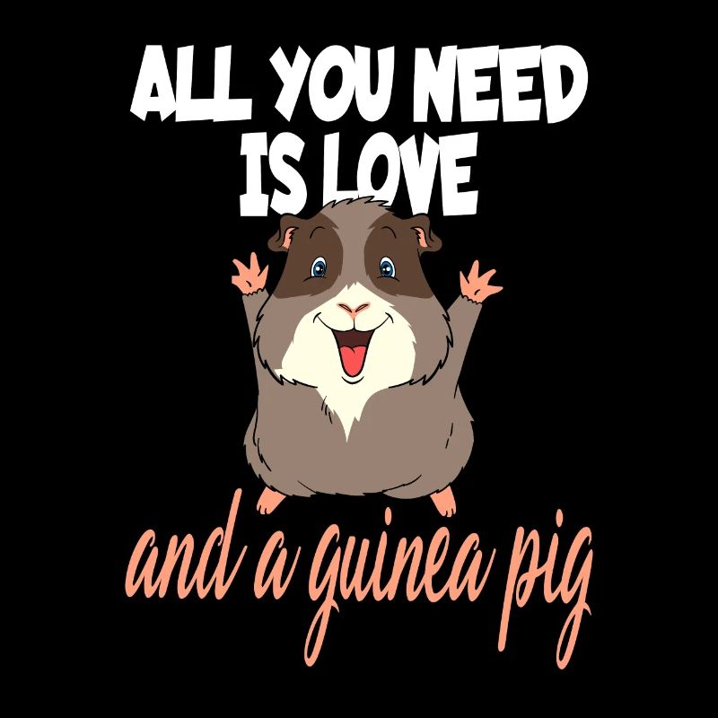 Conception d'amour et de cochons d'Inde