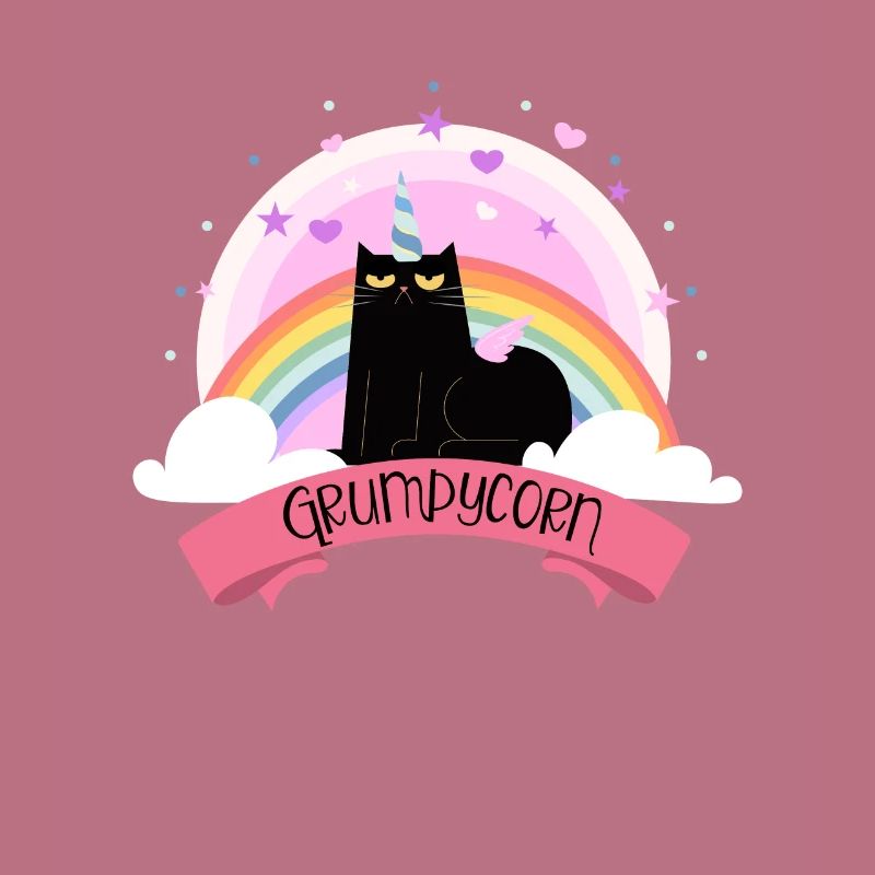 Grumpycorn Grumpy Licorne Chat