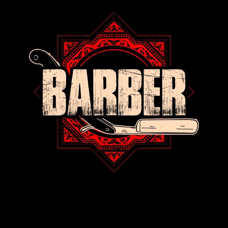 Barber Beruf Bart Bartträger Bartpflege Frisör