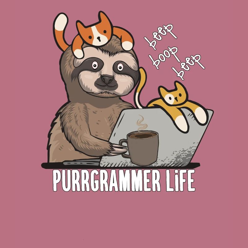 Funny Cat Programmer Computer Science Gift