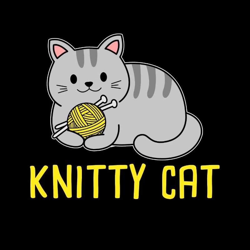 Knitty cat Knitting