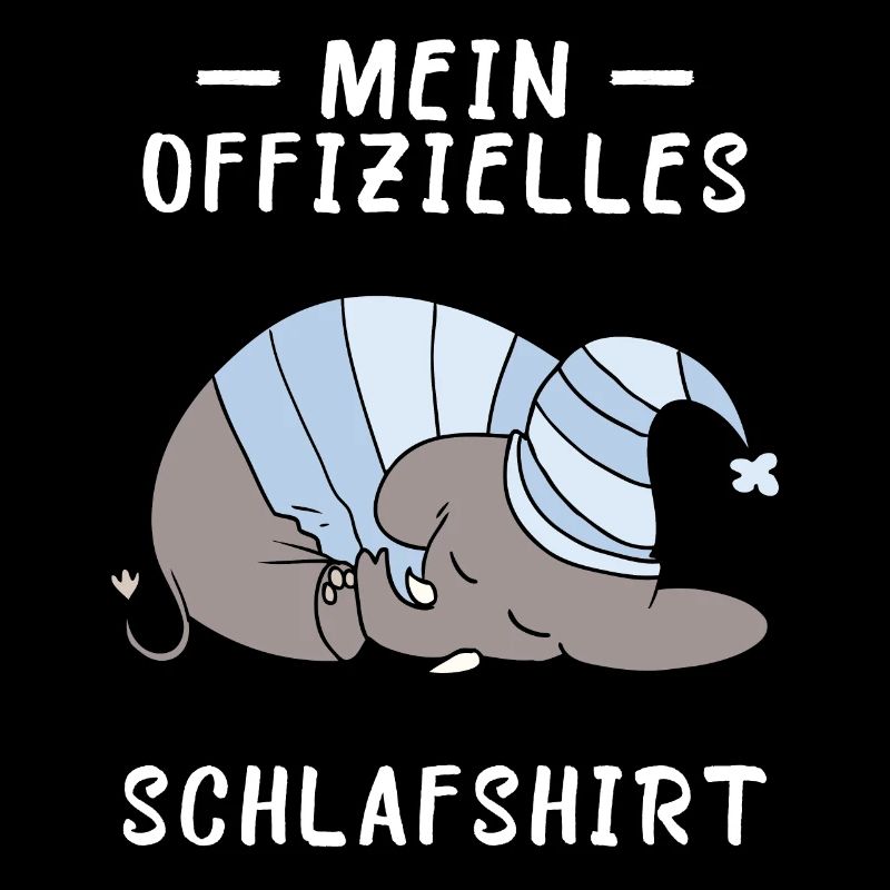 Elefant Schlafshirt Geschenk Geburtstag