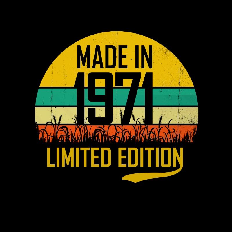 50th Birthday 1971 Gift Funfzig Gift Idea