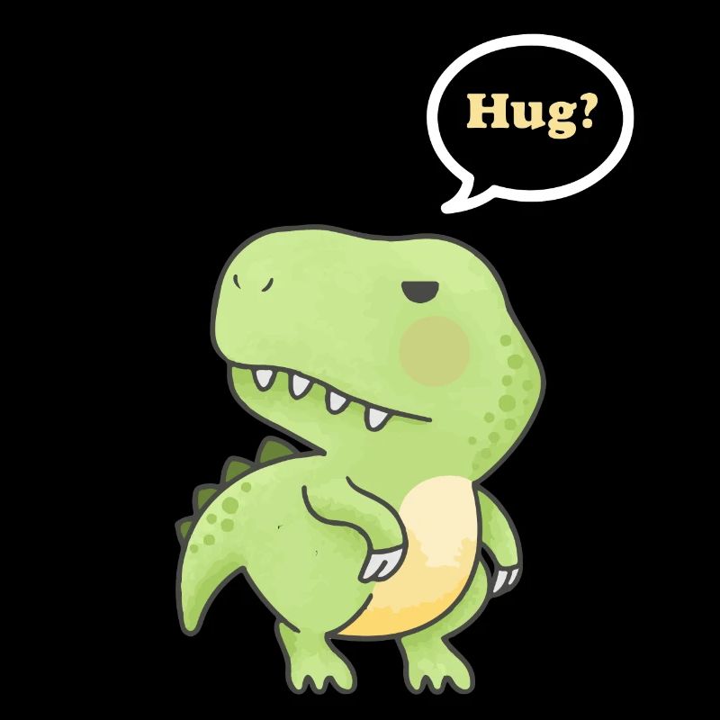 Câlin T-Rex mignon