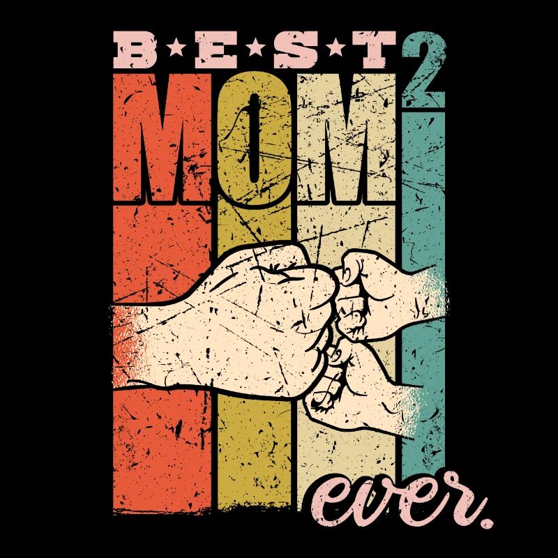 Best Mom Ever Zwillingsmama Mama Zwillinge Mutter