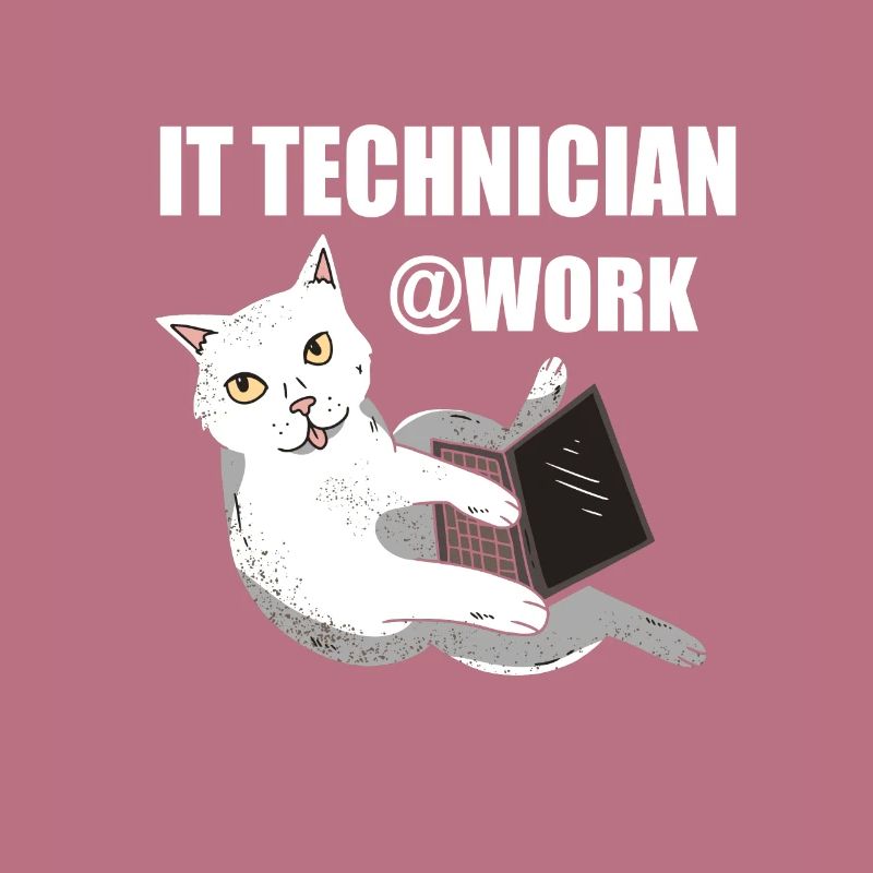 IT Technician Cat Programmer Techie