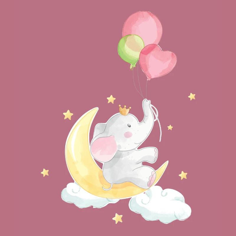 Doux éléphant bébé