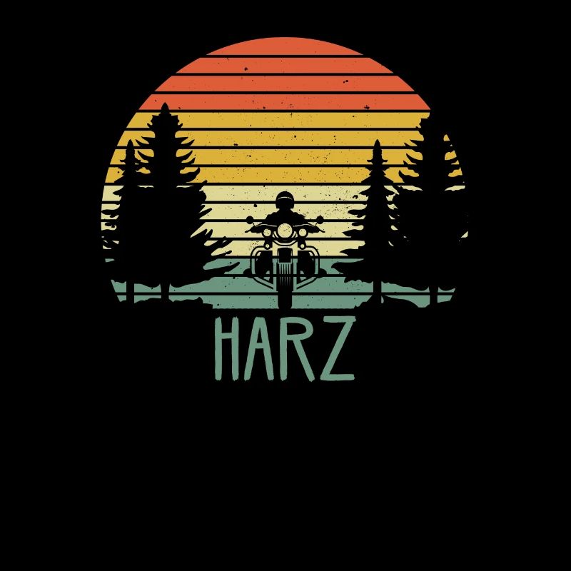 Harz Motorrad Biker Harzer Brocken Geschenkidee