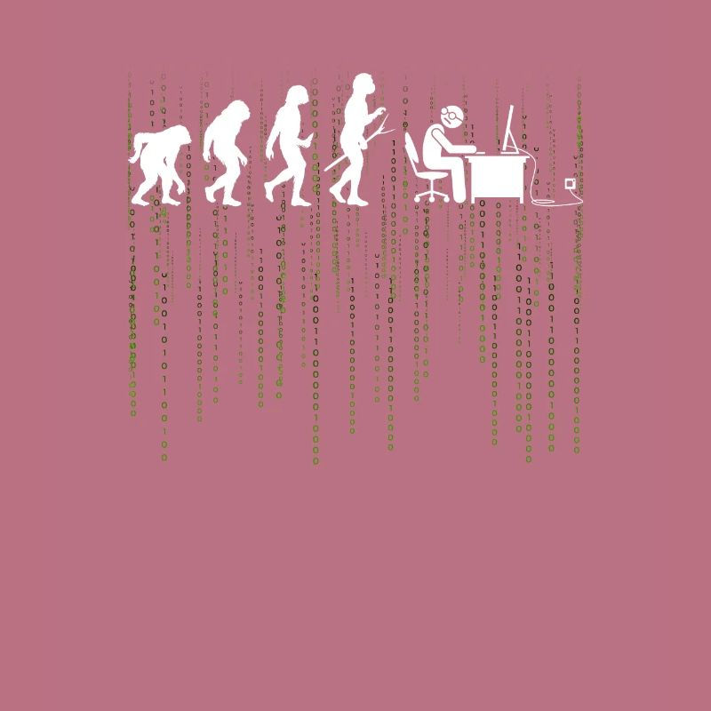 Evolution Computer Enticklung BrushIng Gift