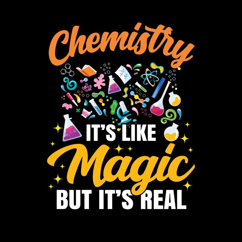 Chimie Cadeau Chimiste Science Molécule Atome